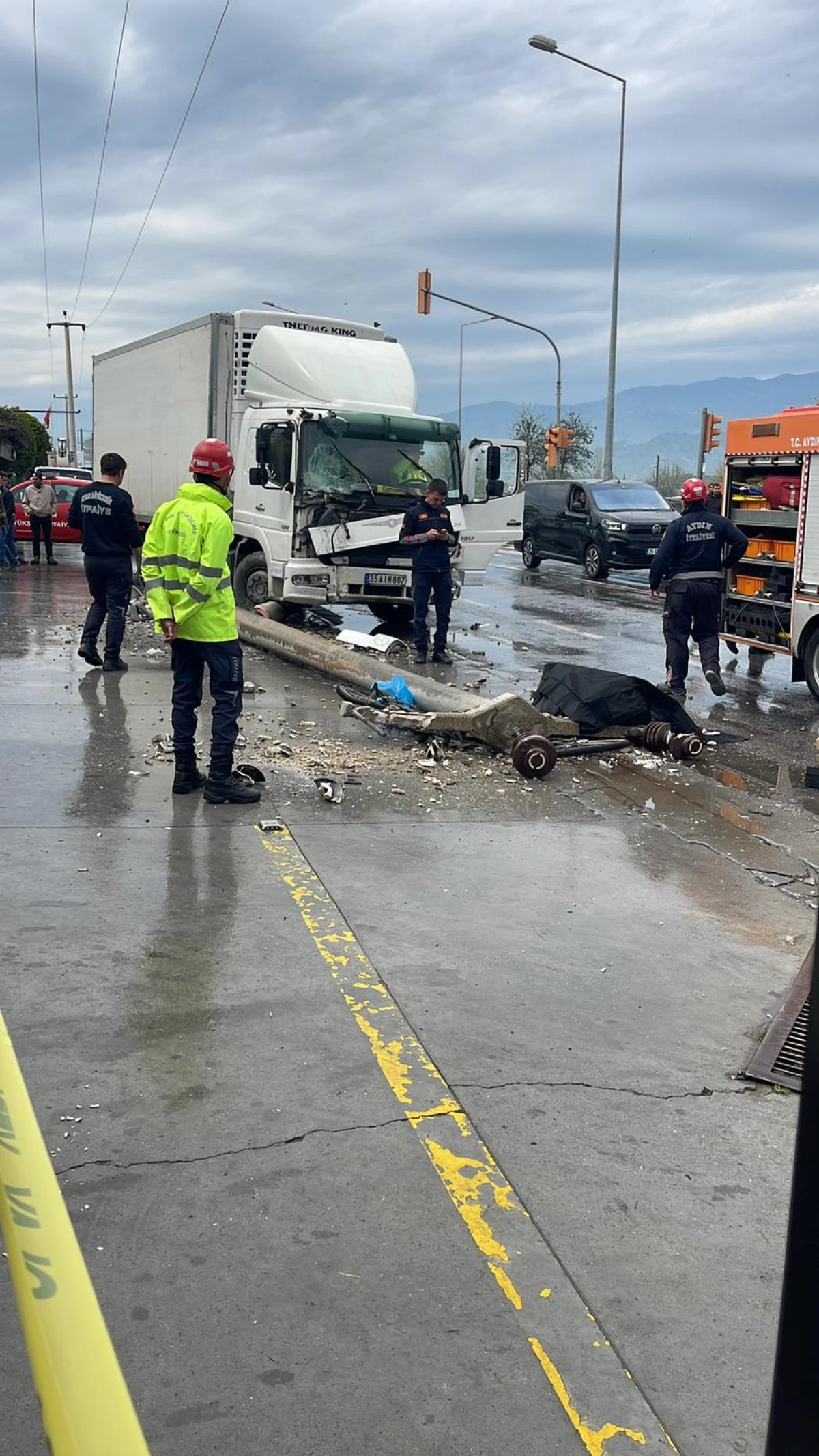 Aydın&rsquo;da feci kaza! Bir kişi hayatını kaybetti