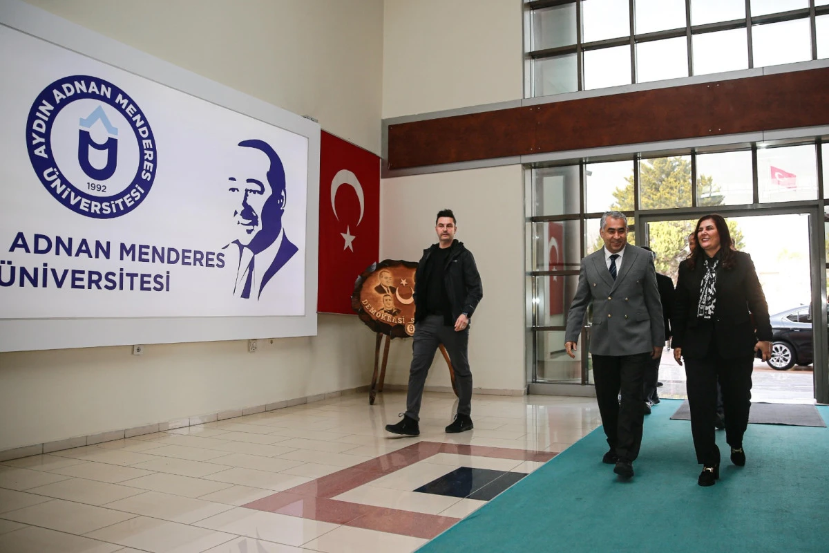 Başkan &Ccedil;er&ccedil;ioğlu'ndan Rekt&ouml;r Kent'e ziyaret